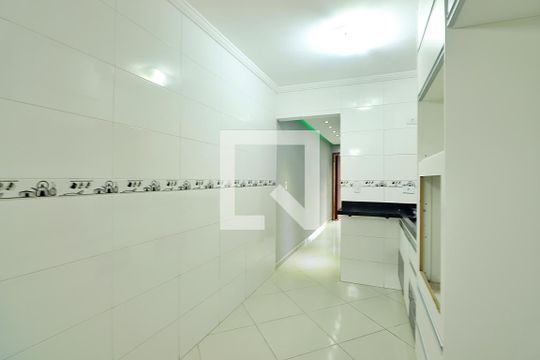 Cozinha de apartamento à venda com 2 quartos, 64m² em Vila Alto de Santo Andre, Santo André