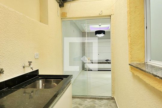 Área de Serviço de apartamento à venda com 2 quartos, 64m² em Vila Alto de Santo Andre, Santo André