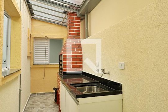 Área de Serviço de apartamento à venda com 2 quartos, 64m² em Vila Alto de Santo Andre, Santo André