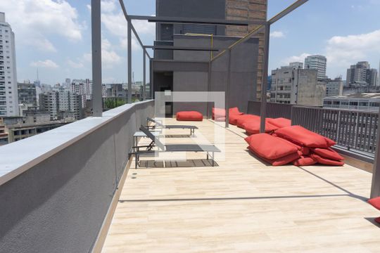 Área comum de kitnet/studio à venda com 1 quarto, 40m² em Consolação, São Paulo