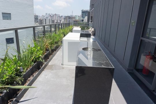 Área comum de kitnet/studio à venda com 1 quarto, 40m² em Consolação, São Paulo