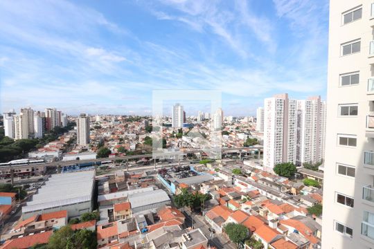 Vista da Varanda de apartamento para alugar com 2 quartos, 68m² em Vila Prudente, São Paulo