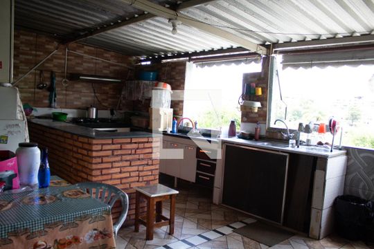 Cozinha - área goumert de casa para alugar com 5 quartos, 360m² em Jardim Vitória, Belo Horizonte