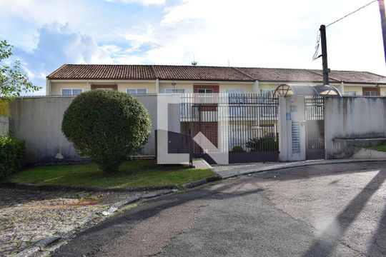 Fachada do condomínio de casa de condomínio para alugar com 3 quartos, 120m² em Santa Cândida, Curitiba