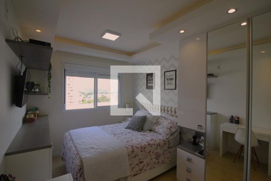 Quarto 2 - Suíte de apartamento à venda com 2 quartos, 61m² em Vila Isa, São Paulo
