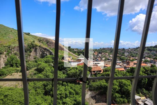Vista da Sala de apartamento à venda com 2 quartos, 56m² em Engenhoca, Niterói
