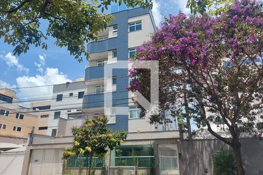 Fachada  de apartamento à venda com 3 quartos, 81m² em Cabral, Contagem