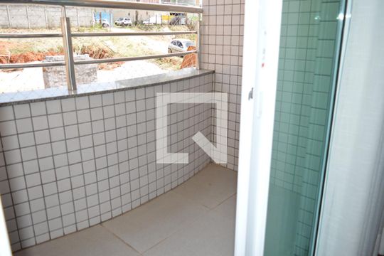 Varanda da Suite de apartamento à venda com 3 quartos, 81m² em Cabral, Contagem