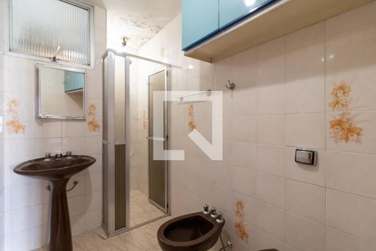 Banheiro da Suíte de apartamento à venda com 3 quartos, 110m² em Santana, São Paulo