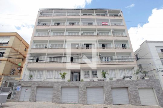 Fachada de apartamento para alugar com 1 quarto, 53m² em Petrópolis, Porto Alegre