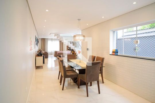 Sala de Jantar de casa à venda com 3 quartos, 330m² em Vila Mussolini, São Bernardo do Campo