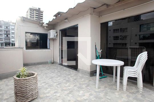 Terraço Cobertura de apartamento à venda com 3 quartos, 137m² em Higienópolis, Porto Alegre