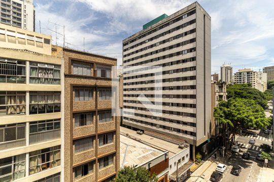 Vista do Studio de kitnet/studio à venda com 1 quarto, 26m² em Vila Buarque, São Paulo