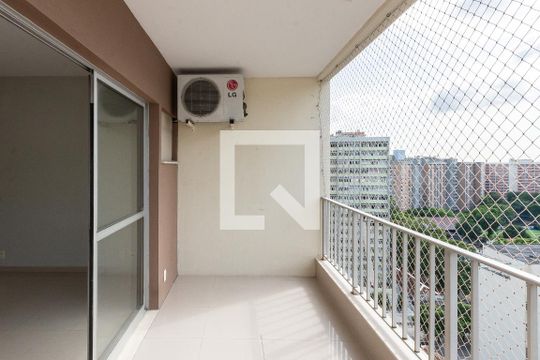 Varanda da Sala de apartamento à venda com 3 quartos, 107m² em Grajaú, Rio de Janeiro
