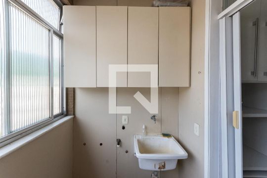 Área de Serviço de apartamento à venda com 3 quartos, 107m² em Grajaú, Rio de Janeiro
