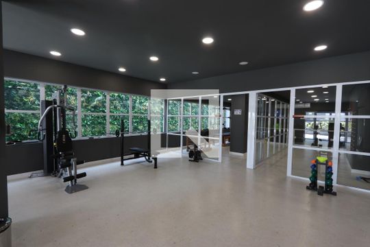 Área comum - Academia de kitnet/studio para alugar com 1 quarto, 28m² em Vila Mariana, São Paulo