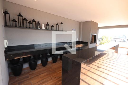 Área comum - Churrasqueira de kitnet/studio para alugar com 1 quarto, 28m² em Vila Mariana, São Paulo