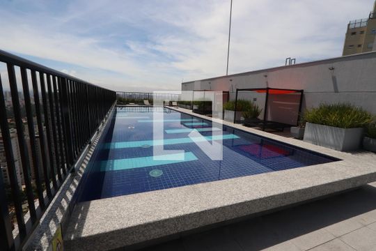 Área comum - Piscina de kitnet/studio para alugar com 1 quarto, 28m² em Vila Mariana, São Paulo