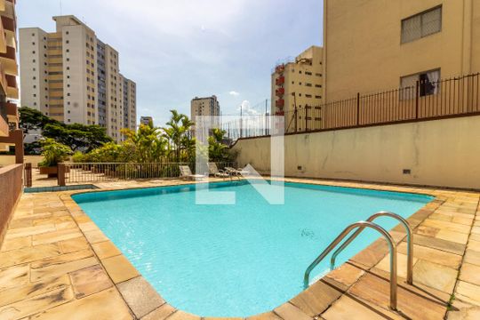 Área Comum - Piscina de apartamento para alugar com 3 quartos, 110m² em Vila Romana, São Paulo