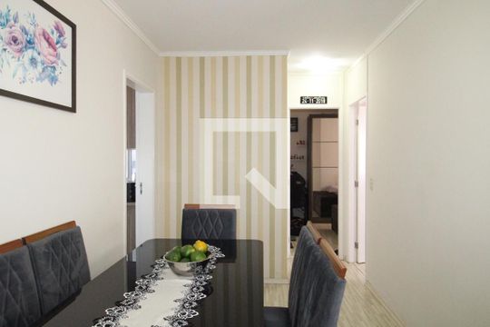 Sala de apartamento para alugar com 2 quartos, 54m² em Jardim Santa Maria, São Paulo