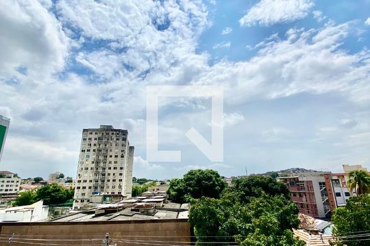 VISTA DA SALA de apartamento à venda com 2 quartos, 60m² em Cachambi, Rio de Janeiro