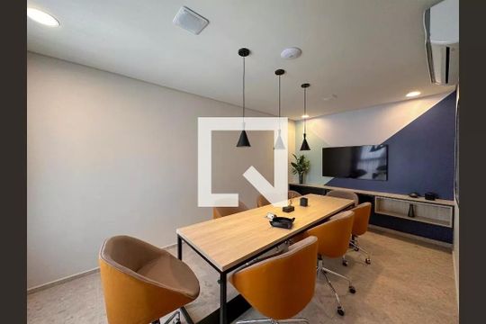 Sala de Reuniões de kitnet/studio para alugar com 1 quarto, 26m² em Brooklin Paulista, São Paulo