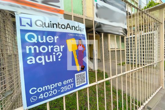 plaquinha de kitnet/studio à venda com 1 quarto, 24m² em Floresta, Porto Alegre