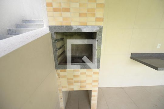 Área comum - Churrasqueira de casa para alugar com 3 quartos, 122m² em Recanto dos Emboabas, Aparecida de Goiânia