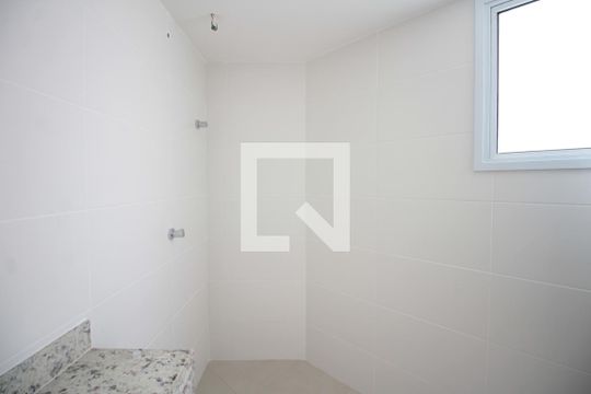 Banheiro da Suite de apartamento à venda com 3 quartos, 134m² em Liberdade, Belo Horizonte