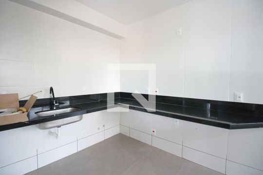 Cozinha de apartamento à venda com 3 quartos, 134m² em Liberdade, Belo Horizonte