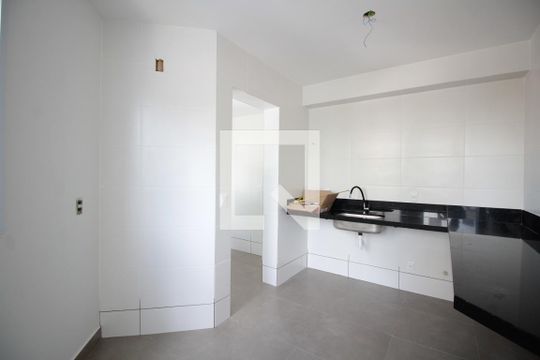 Cozinha de apartamento à venda com 3 quartos, 134m² em Liberdade, Belo Horizonte