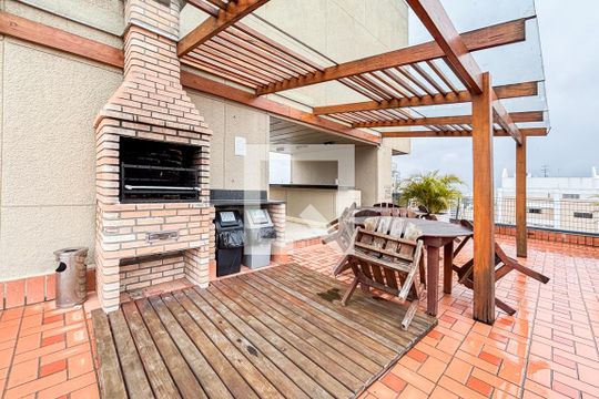 Área Comum - Churrasqueira de apartamento para alugar com 1 quarto, 60m² em Planalto Paulista, São Paulo