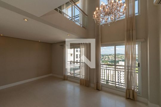 Sala de Estar de apartamento à venda com 3 quartos, 260m² em Vila Brandina, Campinas