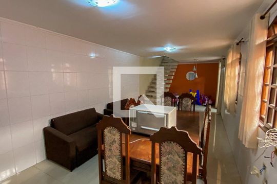 Sala de Jantar de casa à venda com 3 quartos, 232m² em Vila Bela Vista, Santo André