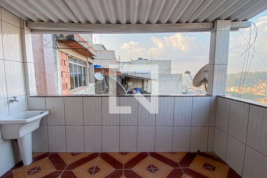Área de Serviço - Churrasqueira de apartamento à venda com 2 quartos, 55m² em Vila Suica, Santo André
