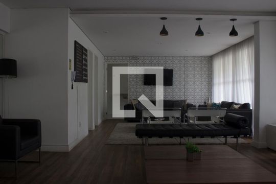 Área comum de kitnet/studio à venda com 1 quarto, 70m² em Panamby, São Paulo