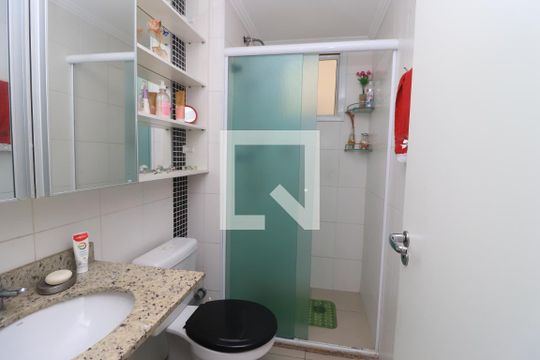 Banheiro Social de apartamento para alugar com 3 quartos, 98m² em Tatuapé, São Paulo