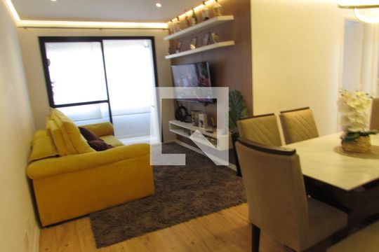 Sala de apartamento para alugar com 2 quartos, 58m² em Vila Andrade, São Paulo