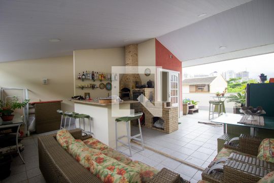 Área Gourmet de casa de condomínio à venda com 3 quartos, 174m² em Recreio dos Bandeirantes, Rio de Janeiro