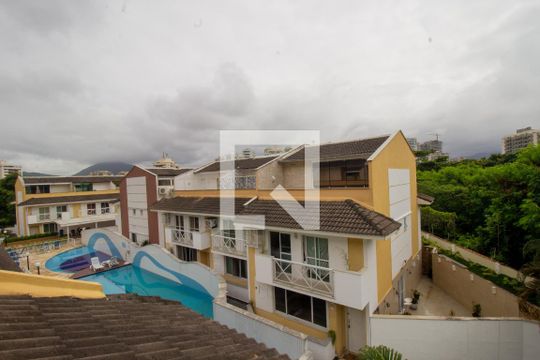 Vista da Área Gourmet de casa de condomínio à venda com 3 quartos, 174m² em Recreio dos Bandeirantes, Rio de Janeiro
