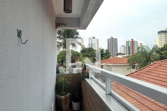 Varanda de apartamento à venda com 1 quarto, 55m² em Jardim, Santo André