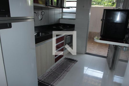 Cozinha  de apartamento à venda com 3 quartos, 69m² em Rio Branco, Belo Horizonte