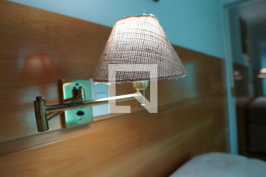 Detalhe Quarto de apartamento para alugar com 1 quarto, 39m² em Jardim Paulista, São Paulo