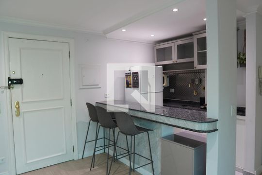 Cozinha de apartamento para alugar com 1 quarto, 39m² em Jardim Paulista, São Paulo