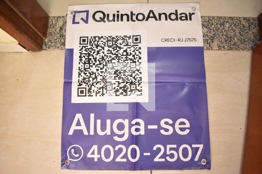 Placa de apartamento para alugar com 1 quarto, 59m² em Campo Grande, Rio de Janeiro