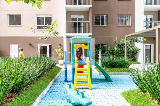 Área comum - Playground de apartamento para alugar com 1 quarto, 29m² em Jardim Caravelas, São Paulo