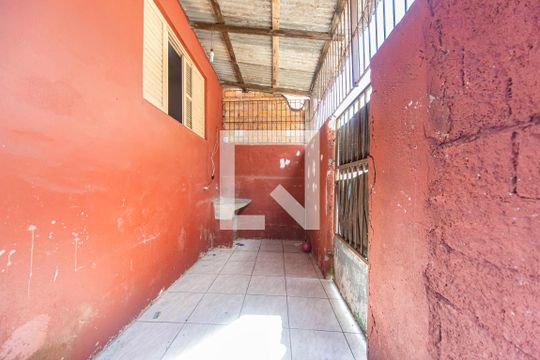 Área de Serviço de casa para alugar com 1 quarto, 49m² em Jardim Santo André, Santo André