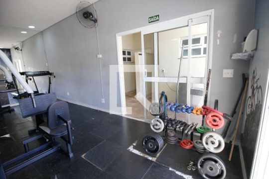 Área comum - Academia de apartamento para alugar com 2 quartos, 48m² em Wanel Ville, Sorocaba