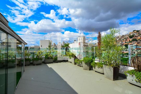 Solariun  de apartamento para alugar com 5 quartos, 384m² em São Bento, Belo Horizonte