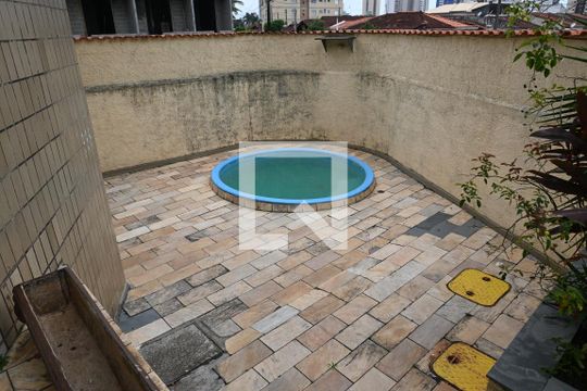 Área comum - Piscina infantil de apartamento para alugar com 1 quarto, 55m² em Caiçara, Praia Grande